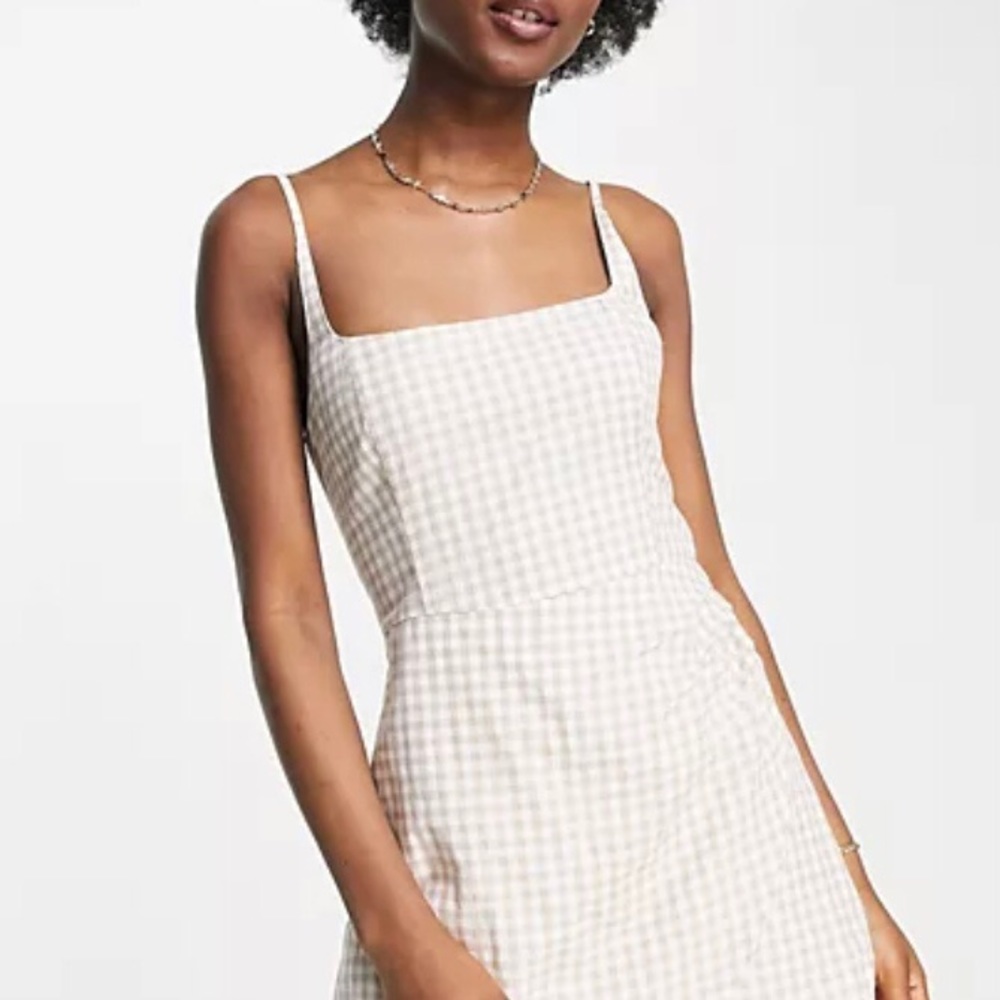 Abercrombie & Fitch summer sun dress. Gingham Xl
